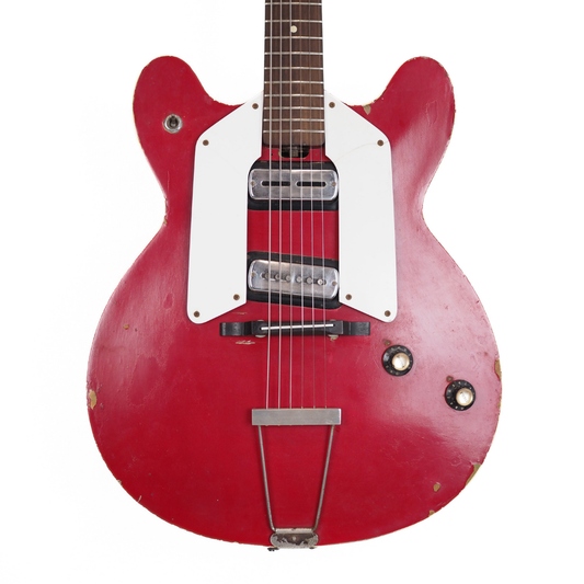 1970s Maton Apollo 505 Hollowbody Electric Guitar in Red