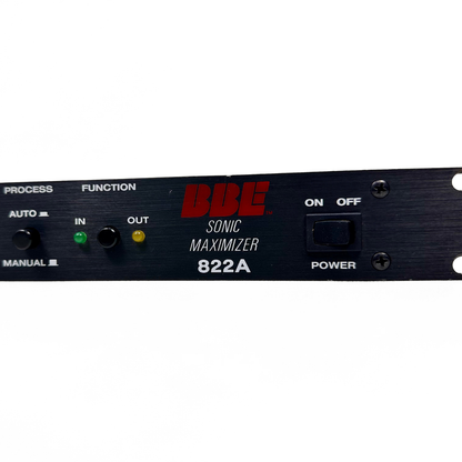 BBE 822A Sonic Maximizer Audio Processor Rack Mounted Unit