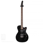 Danelectro '56 Single Cut Short Scale Electric Bass Guitar in Black Gloss