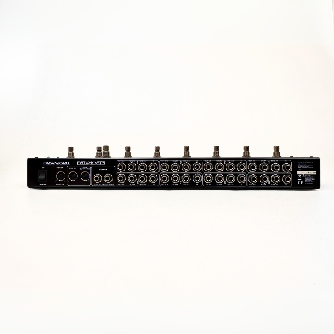 Rocktron PatchMate Loop 8 Rack FX Loop Switcher – Southside Guitars