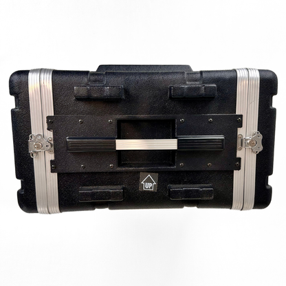 Unbranded U8 8RU Rack Mount Flight Case with Removable Lids