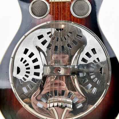 Recording King RR-36S-VS Maxwell Square Neck Resonator Lap Steel Guitar in Vintage Sunburst
