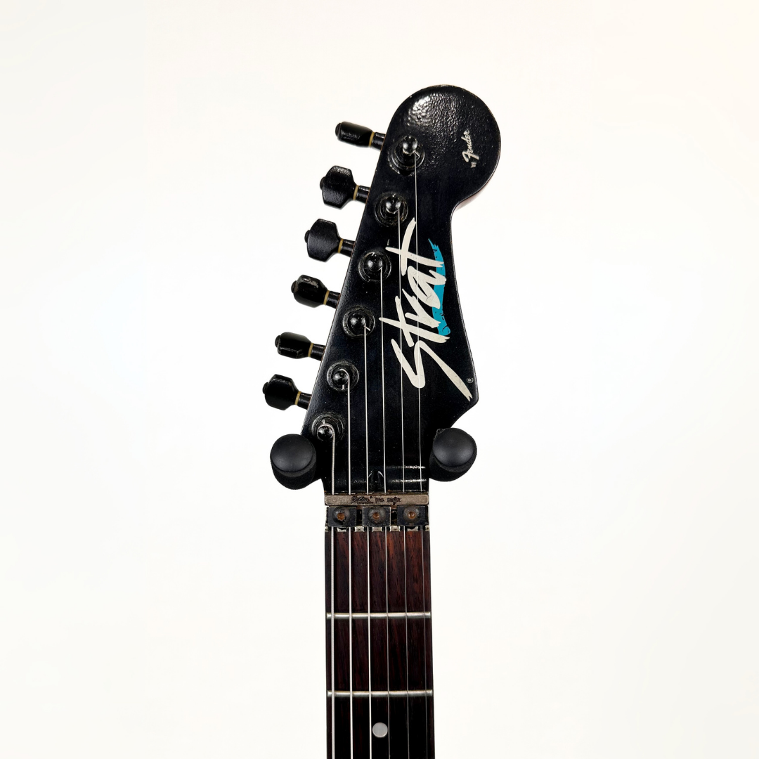 1989 Fender HM Strat Electric Guitar in Ice Blue