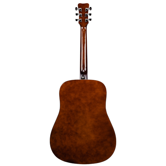 Kohala KG100S Dreadnought Acoustic Guitar in Natural Finish with Gig Bag