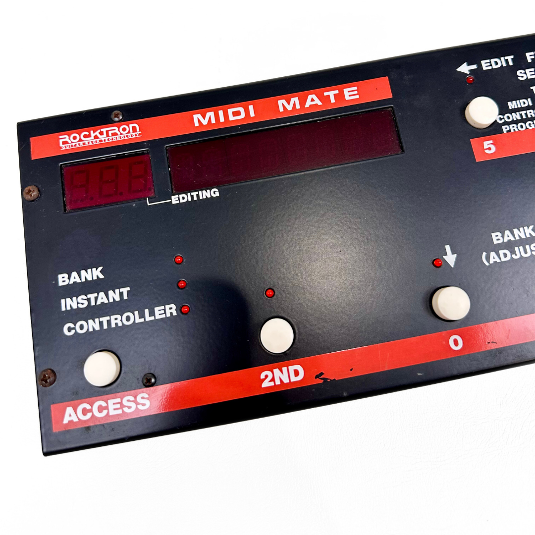 Rocktron MIDI Mate Programmable MIDI Foot Controller – Southside Rocktron MIDI Mate Programmable MIDI Foot Controller – Southside