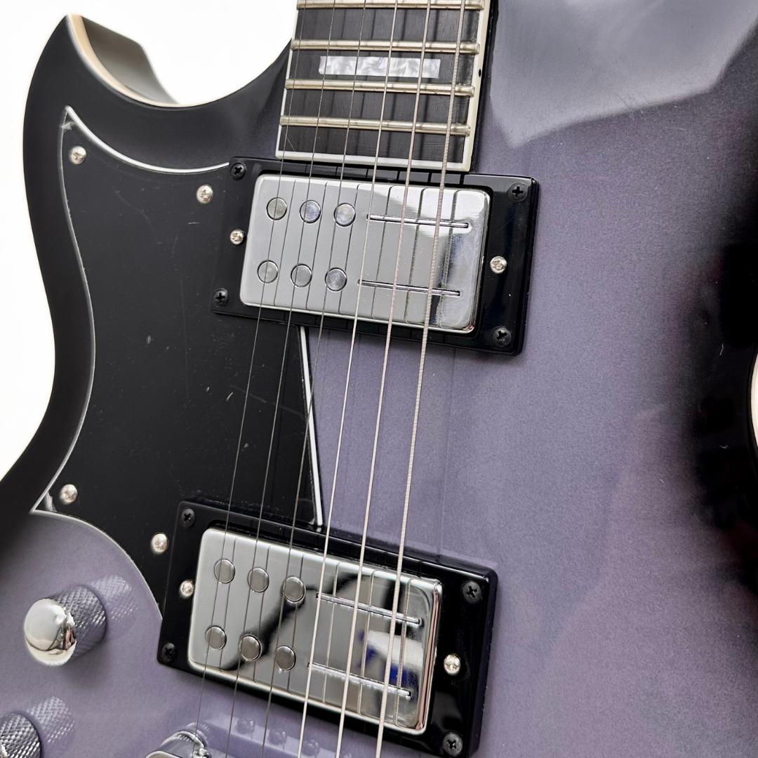 Reverend Sensei RA Electric Guitar in Periwinkle Burst (Left-Handed)