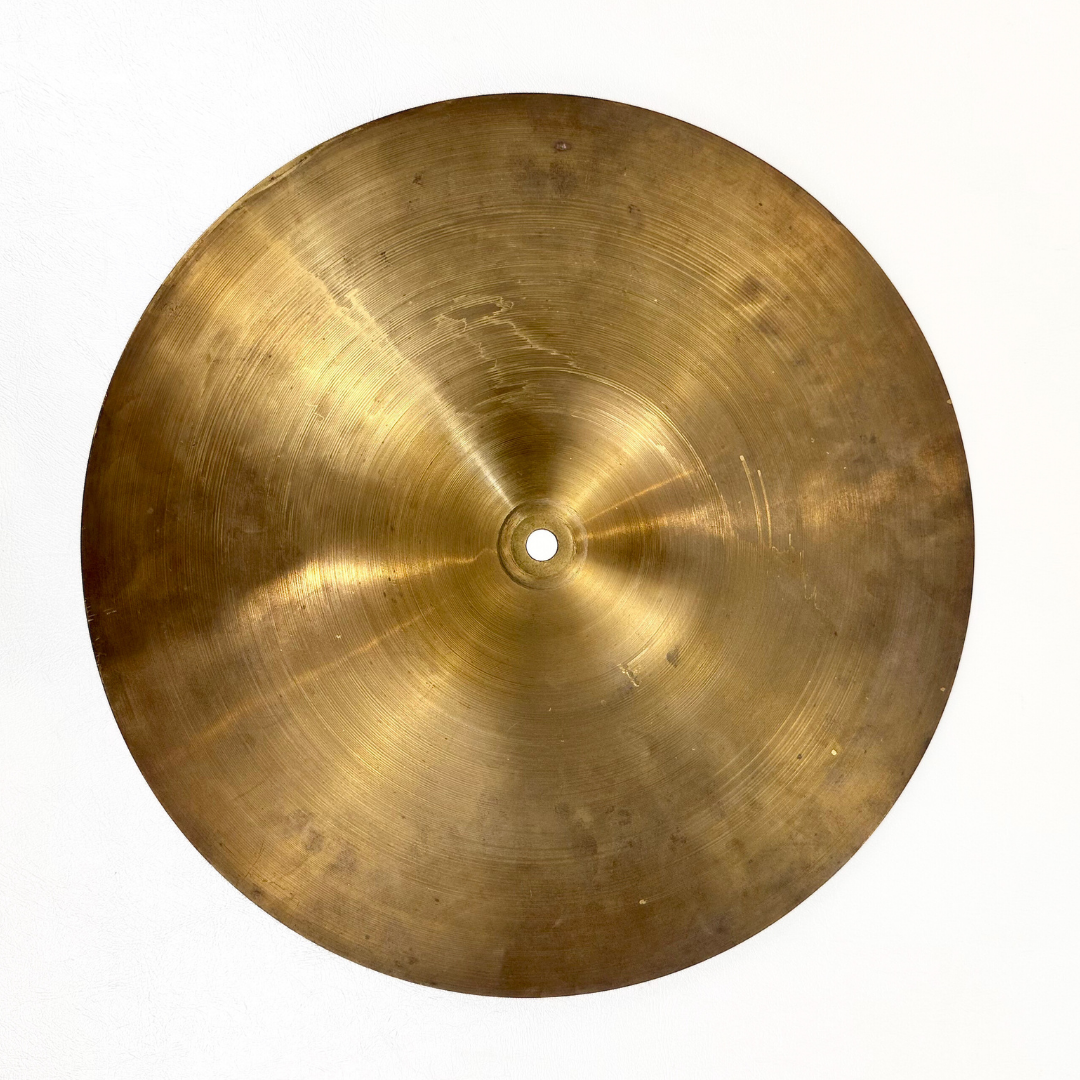 Dolfin Brass Ride/Crash/Splash Cymbal 13.75" (Vintage)