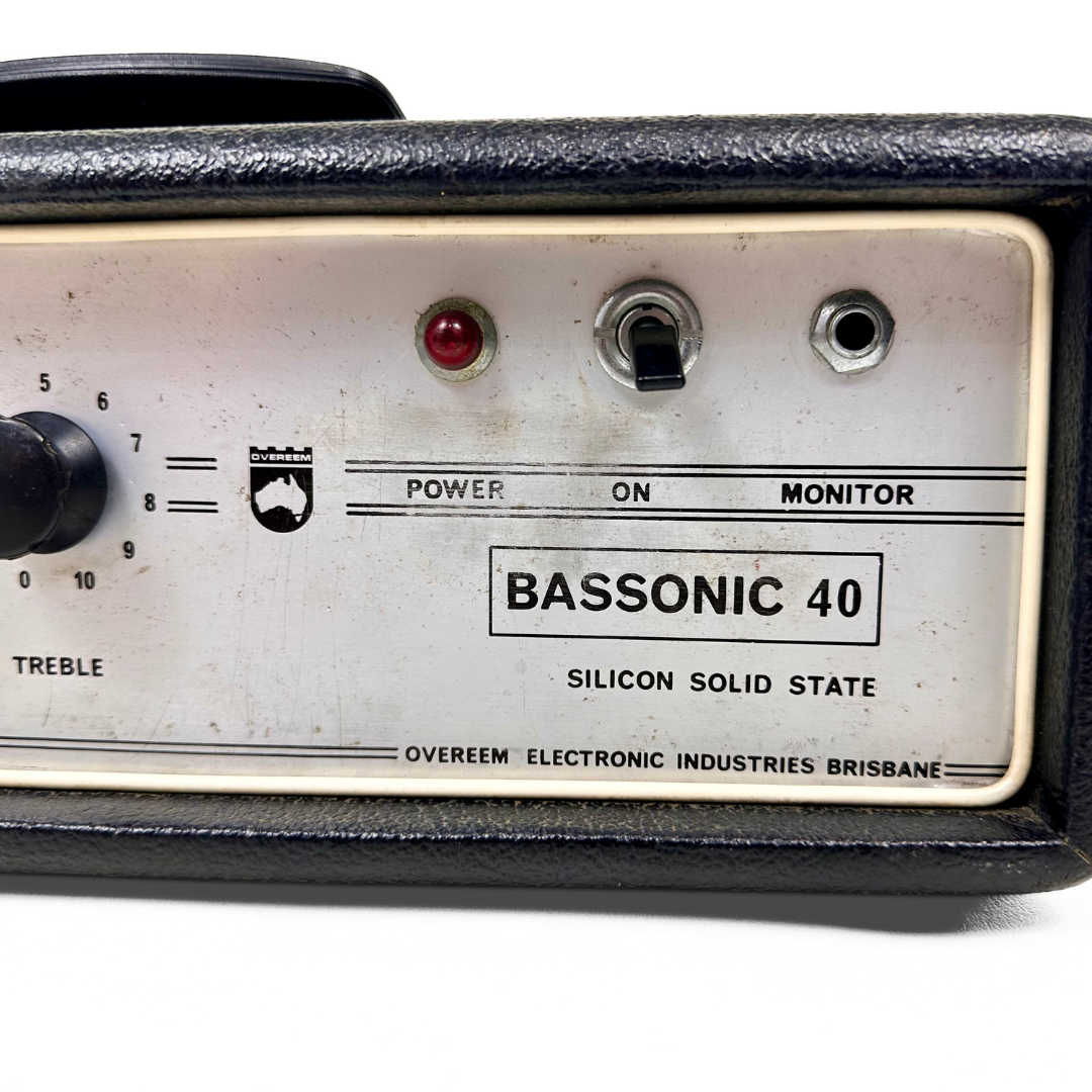 Overeem Bassonic 40 Silicon Solid State Bass Amplifier Head
