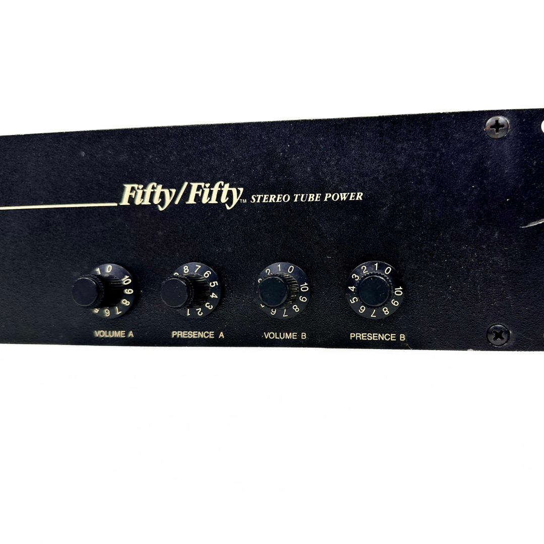 Mesa/Boogie Fifty/Fifty Stereo Tube Power Amplifier Rack Mounted Unit