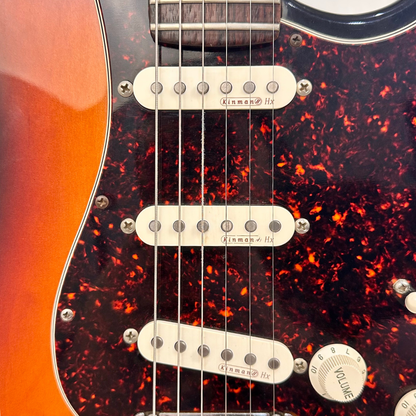 1996 Fender American Standard Stratocaster Electric Guitar in Sunburst