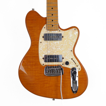 1995 Ibanez Talman TC820FM MIJ Electric Guitar in Butterscotch Transparent