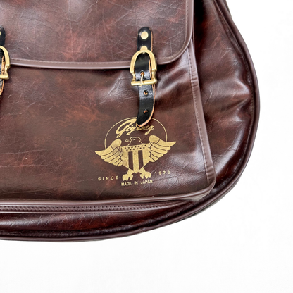 Gig Bag-Branded Japan Premium Leatherette Electric Guitar Gig Bag in Brown