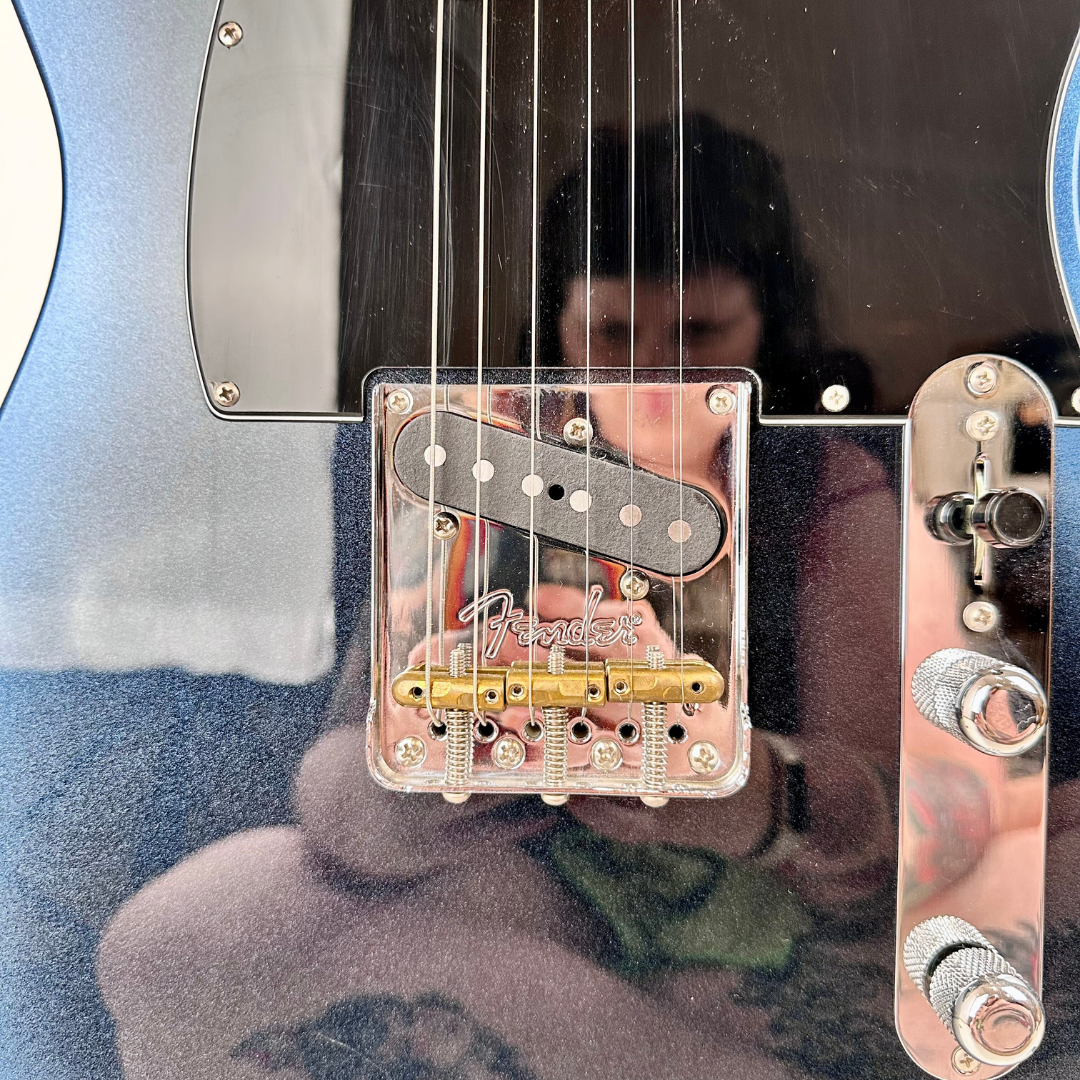 2020 American Professional II Telecaster Electric Guitar in Deep Blue