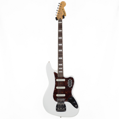 2014 Squier 'Vintage Modified' Bass VI Electric Guitar in Olympic White