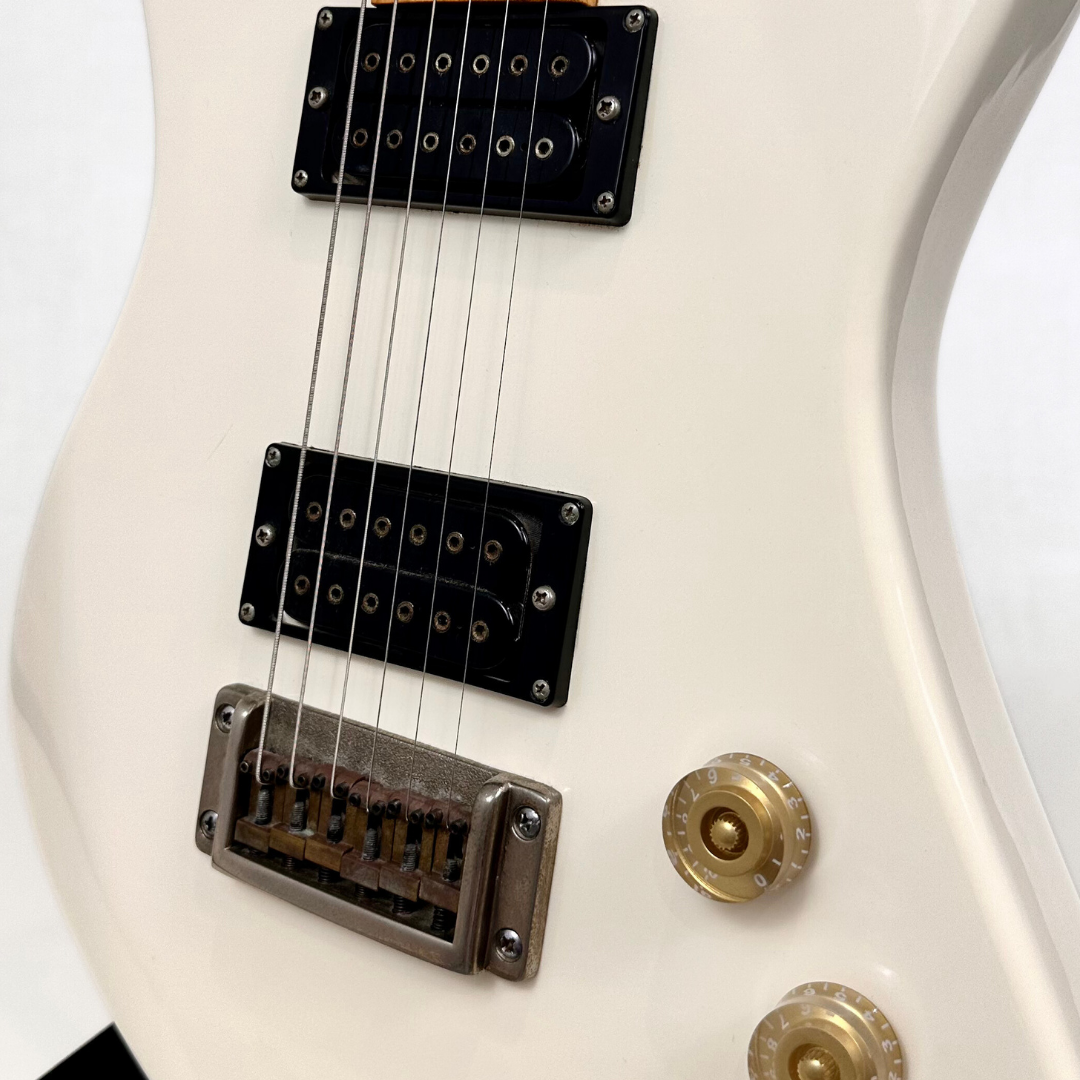 1980s Quest Atak 2 Electric Guitar in Vintage White