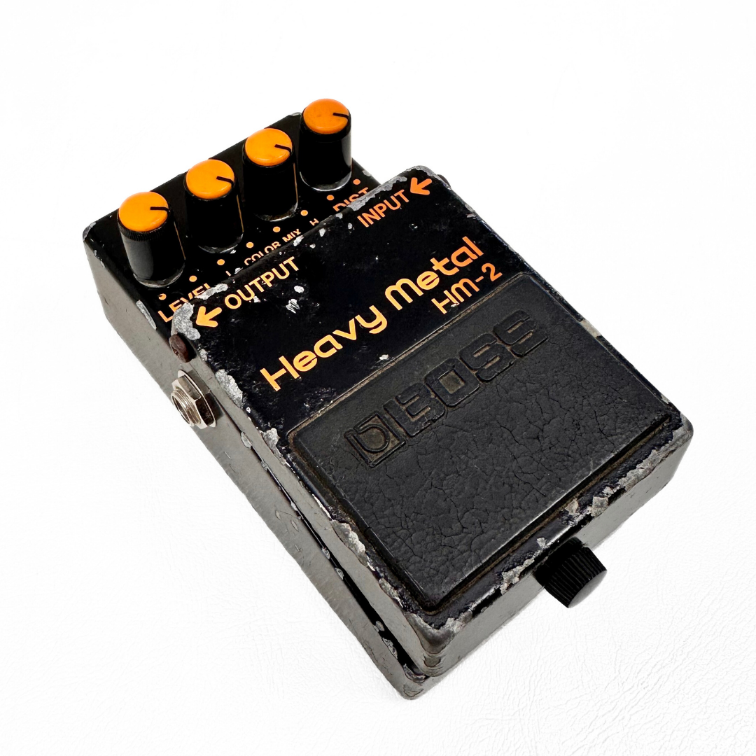 1983 BOSS HM‑2 Heavy Metal Effects Pedal (Original Japanese-Made Model, Black Label)