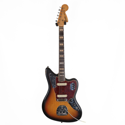 1969 Fender Jaguar Electric Guitar in Sunburst