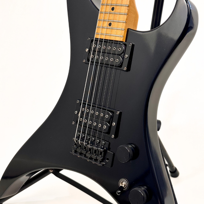 1984 Quest Atak 5 Electric Guitar in Black