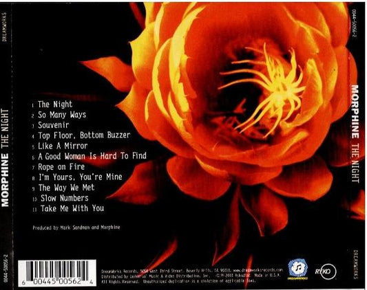 Morphine – The Night (CD, Album, Stereo)