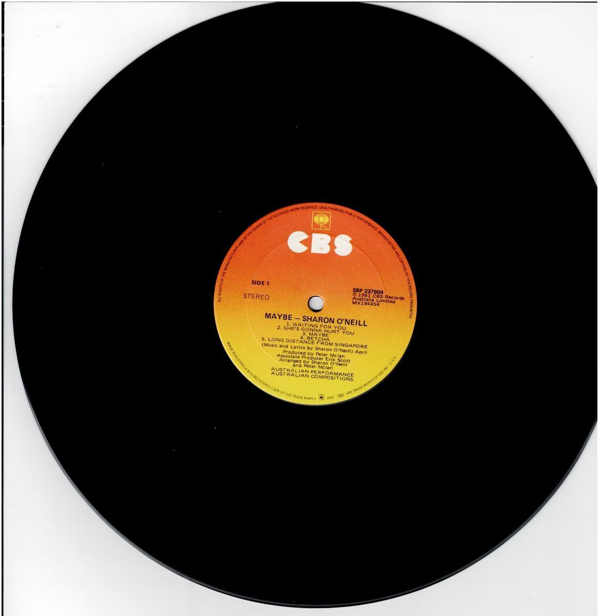 Sharon O'Neill – Maybe (Vinyl, LP, Album)