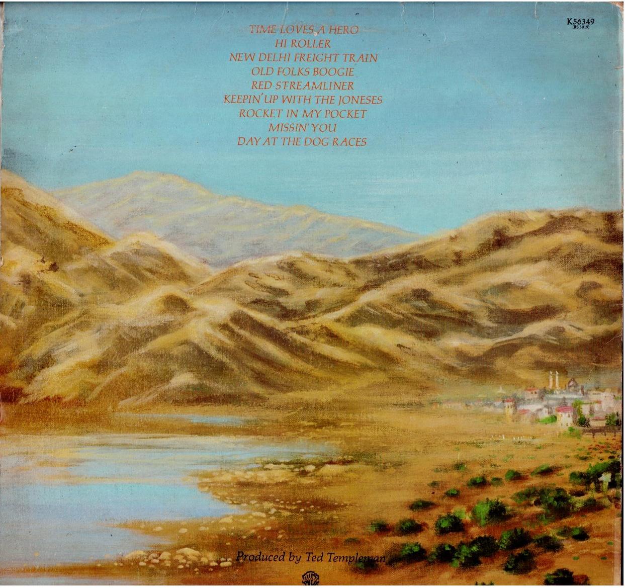 Little Feat – Time Loves A Hero (Vinyl, LP, Album, Repress, Stereo)