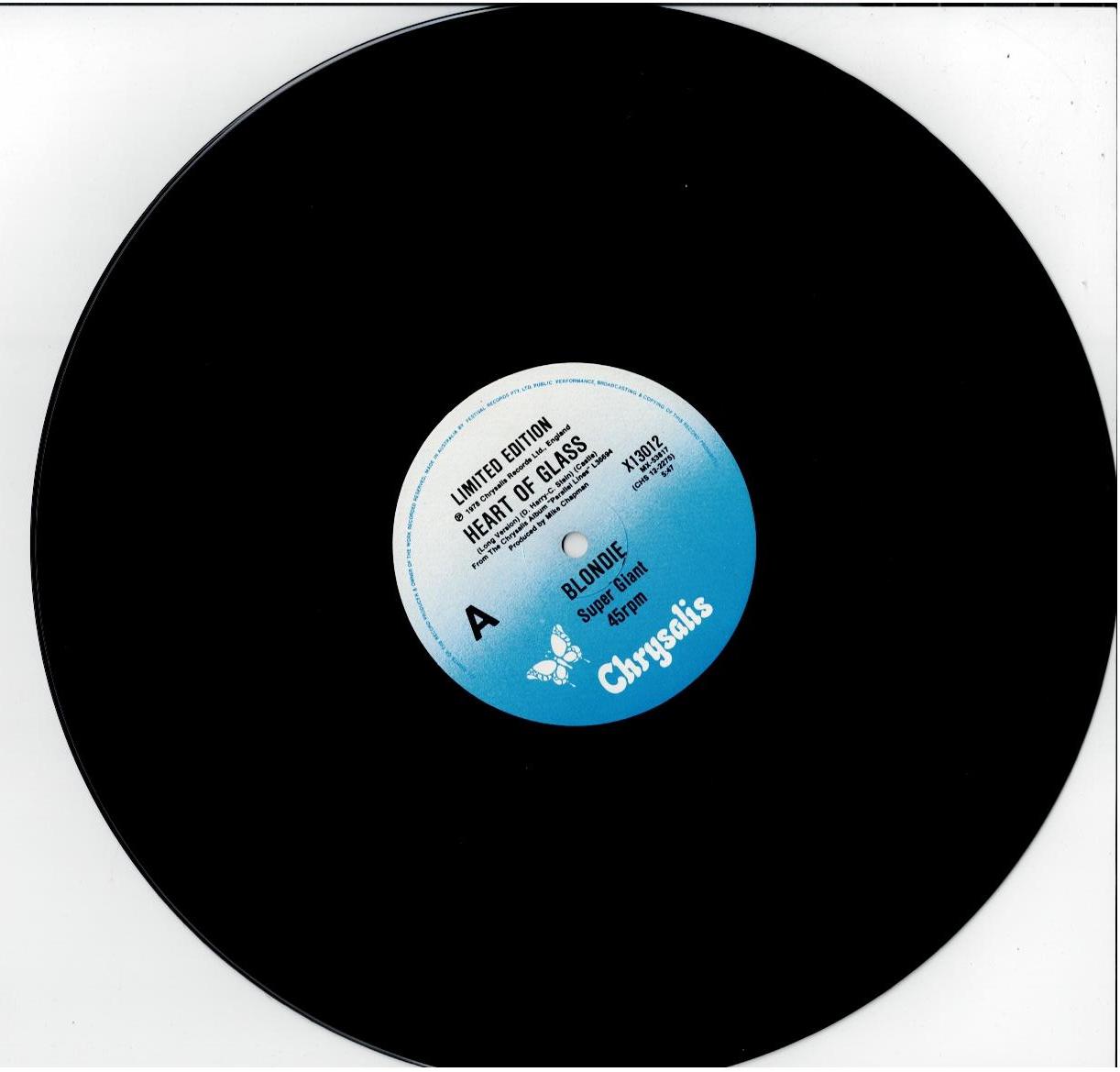 Blondie – Heart Of Glass (Vinyl, 12", 45 RPM, Single, Limited Edition)