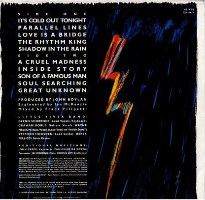 Little River Band – Monsoon (Vinyl, LP, Album, Stereo)