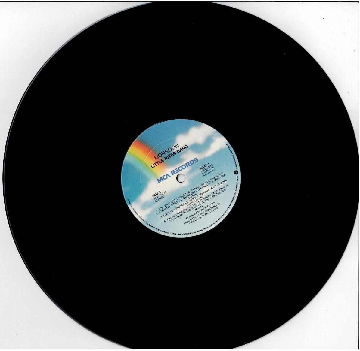 Little River Band – Monsoon (Vinyl, LP, Album, Stereo)