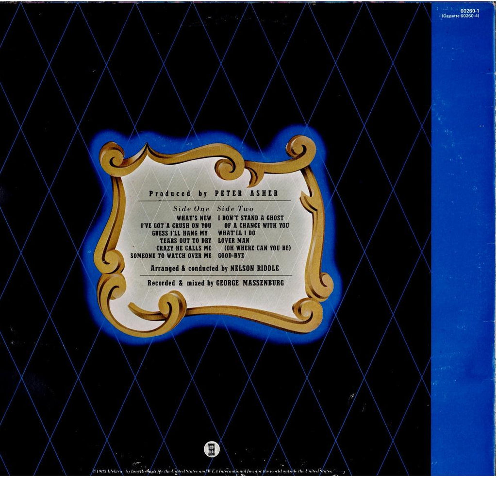 Linda Ronstadt & The Nelson Riddle Orchestra – What's New (Vinyl, LP, Album, Stereo)