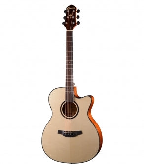 Crafter HT-500CE OM Acoustic Electric Guitar