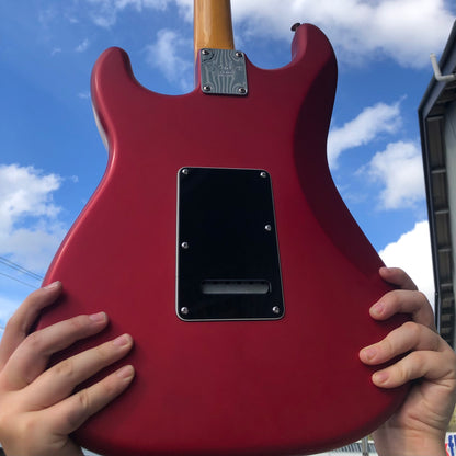Customised Fender Stratocaster - Satin Red