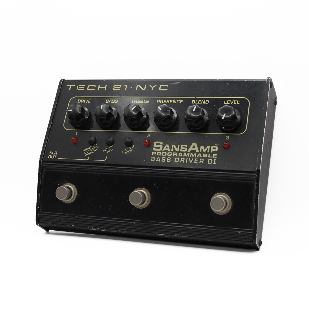 Tech 21 Sansamp Programmable Bass Driver Preamp & DI Box