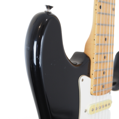 Odessa VST-01 M/BK Stratocaster-Style Electric Guitar in Black