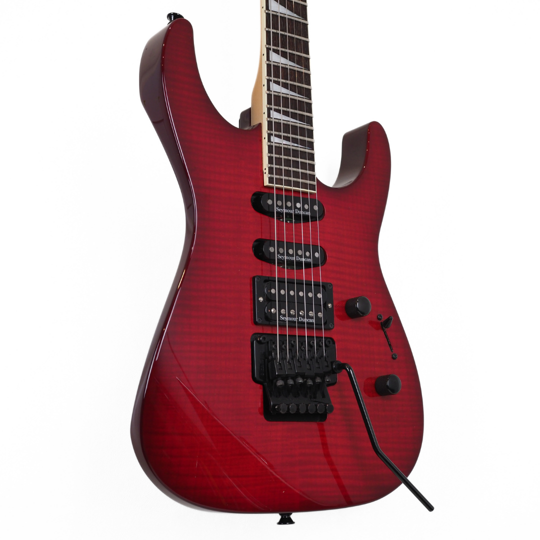1997 Jackson MIJ SL1 Soloist Electric Guitar in Deep Candy Red