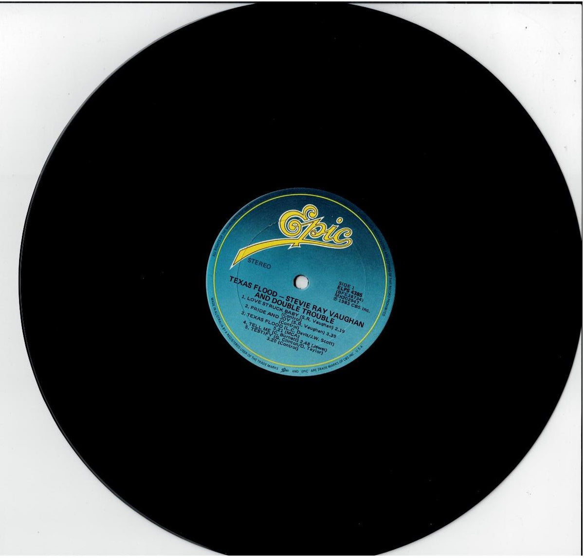 Stevie Ray Vaughan And Double Trouble – Texas Flood (Vinyl, LP, Album)
