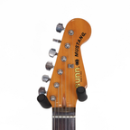 '80s Sunn by Fender 'Mustang' Stratocaster Electric Guitar in Pearlescent White
