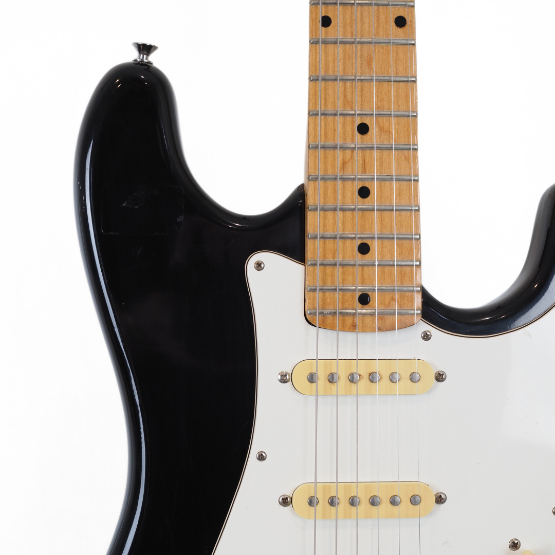 Odessa VST-01 M/BK Stratocaster-Style Electric Guitar in Black