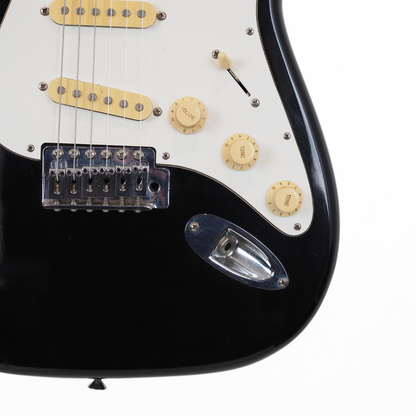 Odessa VST-01 M/BK Stratocaster-Style Electric Guitar in Black