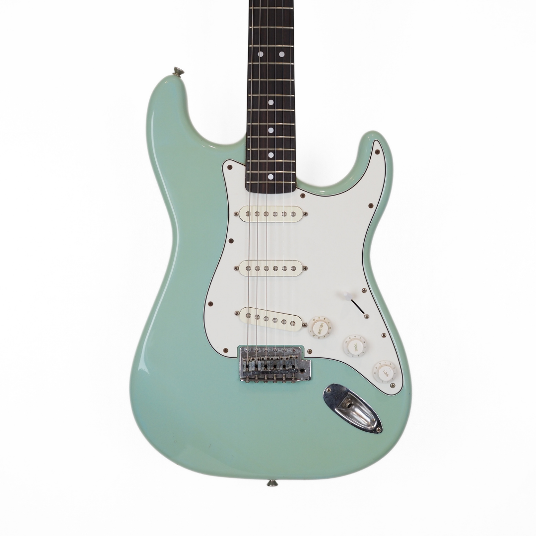 Vintage Profile MIJ Stratocaster Electric Guitar in Surf Green