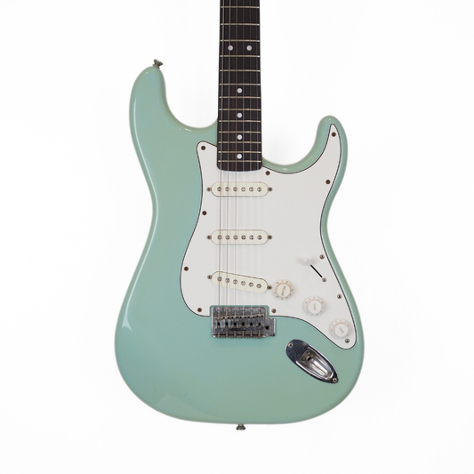 Vintage Profile MIJ Stratocaster Electric Guitar in Surf Green