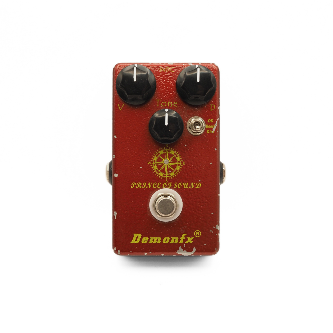 DemonFX Prince of Sound Overdrive/Distortion Effects Pedal
