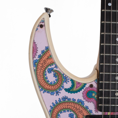 '90s Yamaha RGX121FP Electric Guitar in Paisley/Cream Finish