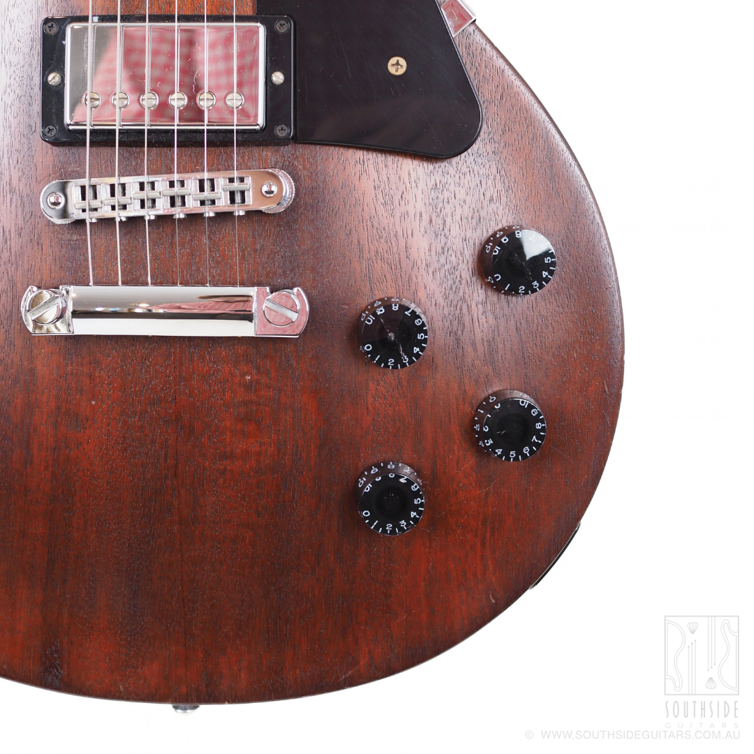 2010 Gibson Les Paul Studio Electric Guitar in Worn Brown