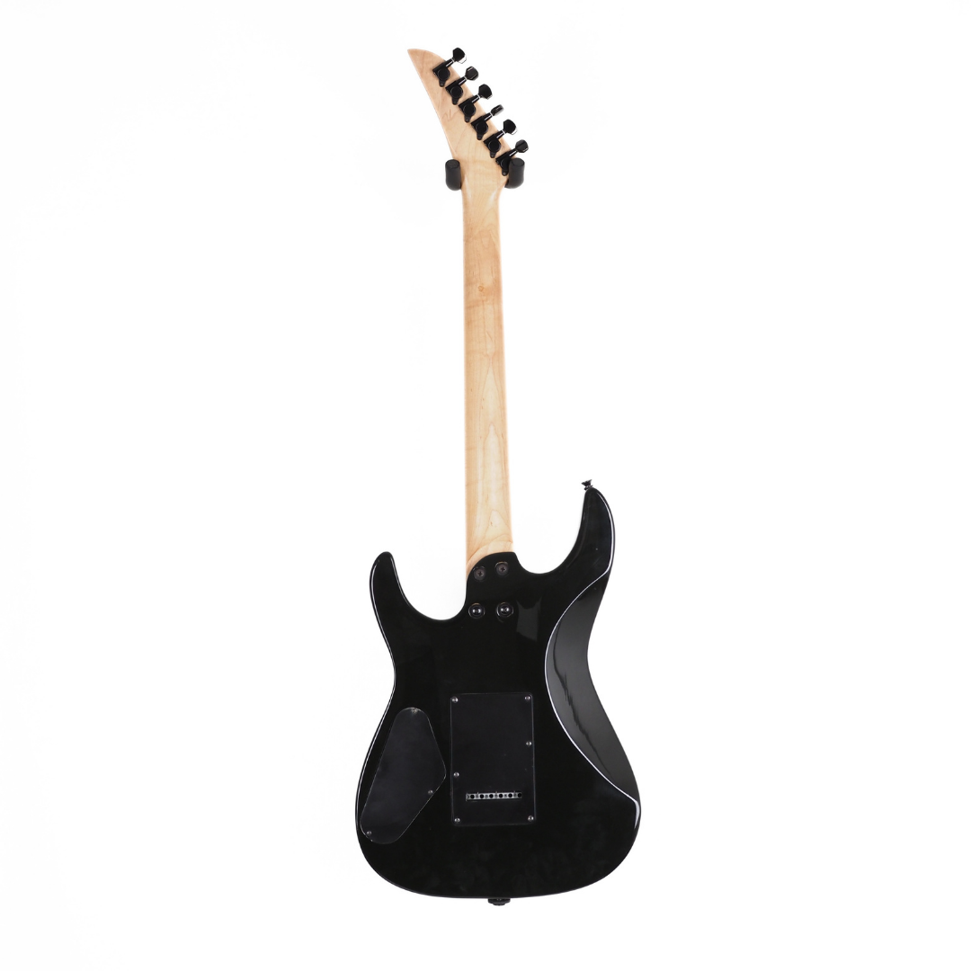 1990s Aria Excel Series Super Strat Electric Guitar in Gloss Black