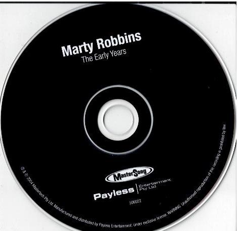 Marty Robbins – The Early Years (CD, Compilation, Reissue)