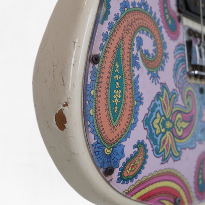 '90s Yamaha RGX121FP Electric Guitar in Paisley/Cream Finish