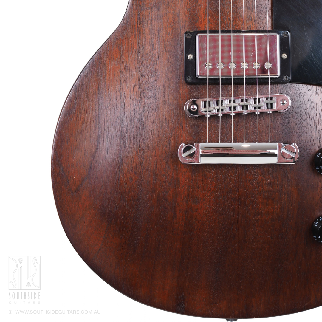 2010 Gibson Les Paul Studio Electric Guitar in Worn Brown
