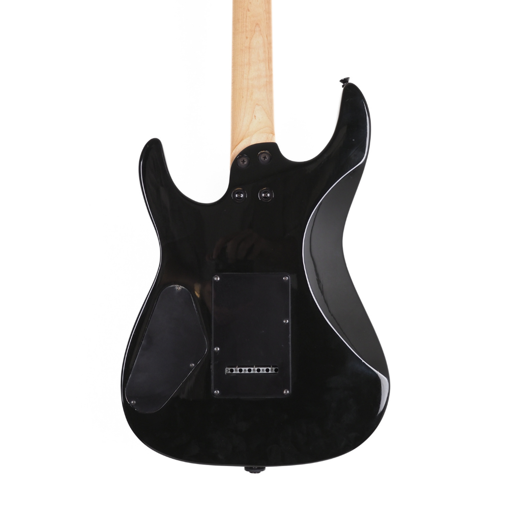 1990s Aria Excel Series Super Strat Electric Guitar in Gloss Black