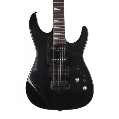 1990s Aria Excel Series Super Strat Electric Guitar in Gloss Black