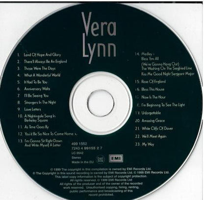 Vera Lynn – Vera Lynn (CD, Compilation)